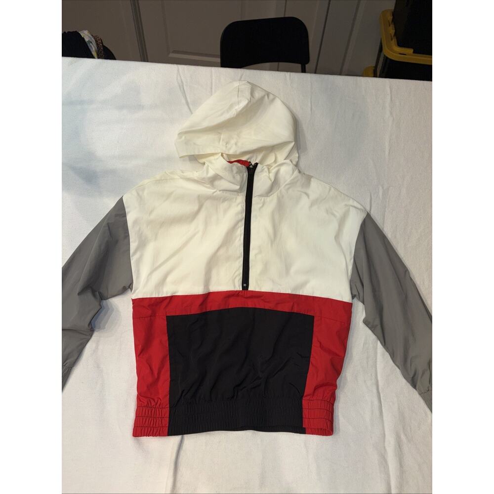 Lckr Escobara Half Zip Hooded Anorak Color Block Windbreaker Size XS /tp